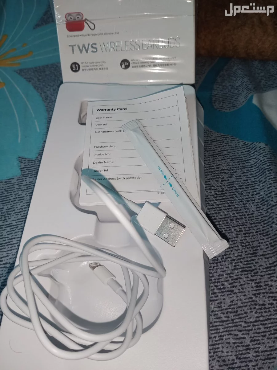 ايربودز (JR-TO3S PLUS ) أصلى كسر زيرو