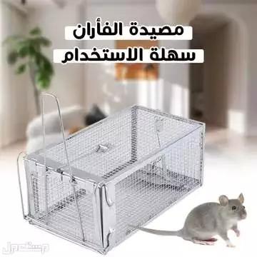مصيدة فئران عملية ومحكمة متوفرة للطلب لكل المدن والتوصيل والشحن مجانا وعروض على الكميات