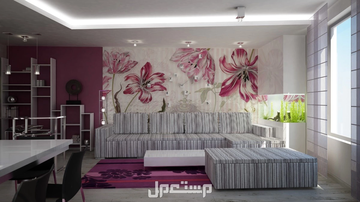 مميزات وعيوب ورق الحائط 3D وكيفية اختيار الأنسب لغرف المنزل 2025 ورق الحائط 3D