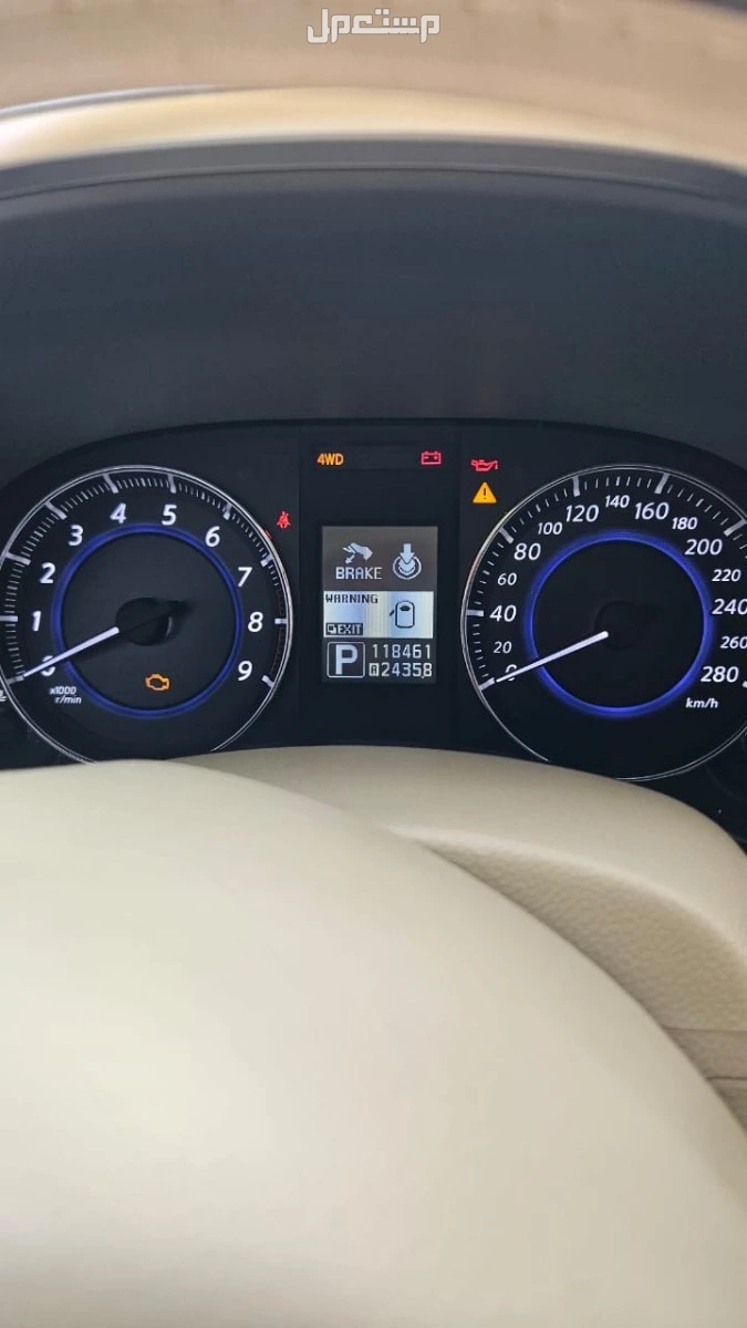 انفنتي QX70 2020 في دبي بسعر 90 ألف درهم إماراتي