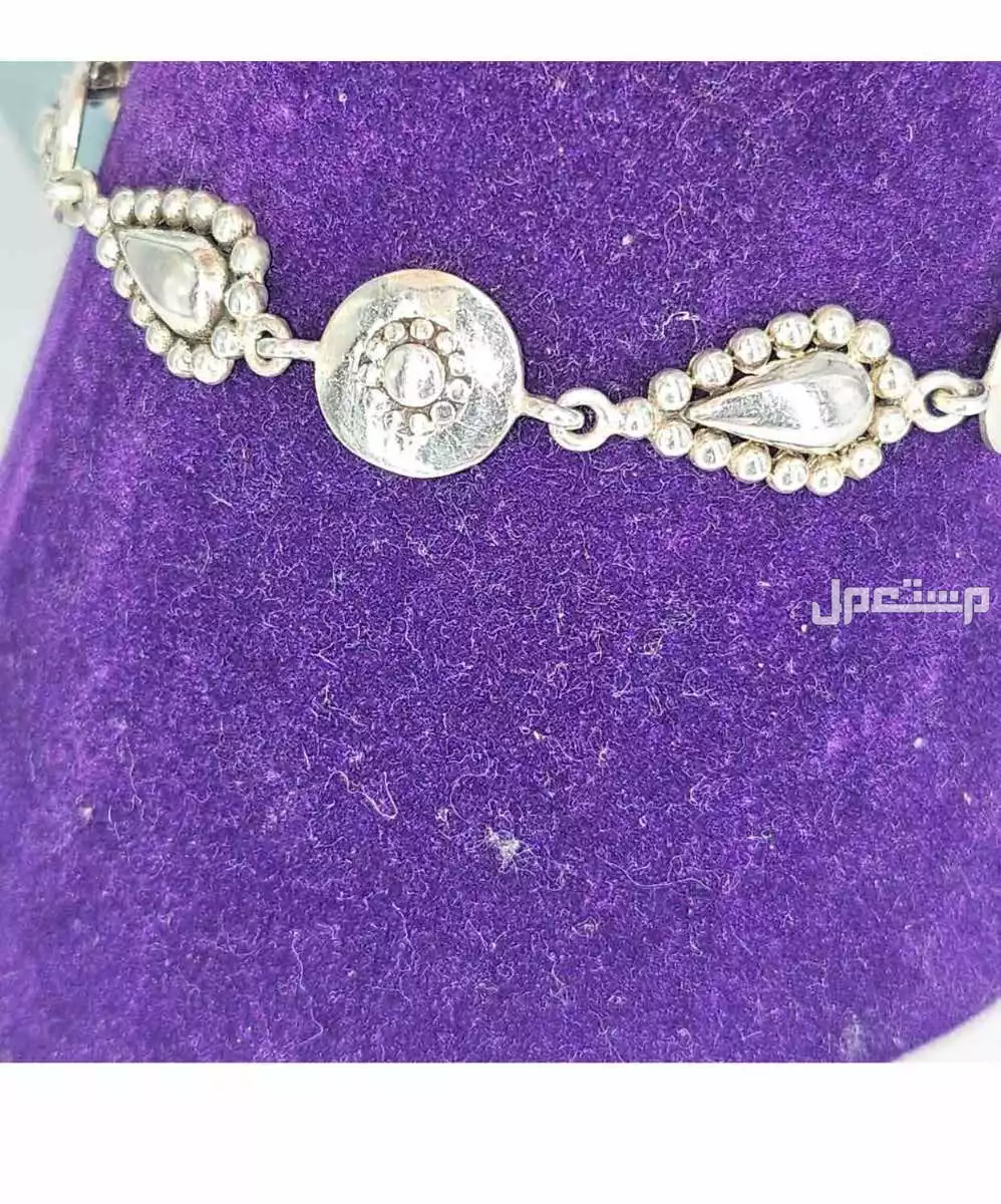سوار اسوارة من الفضة الاسترليني مختومة