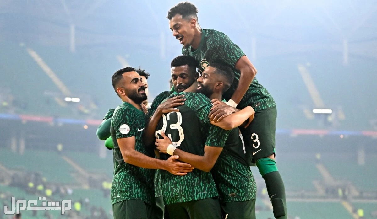 موعد مباراة السعودية والعراق في كأس خليجي 26 والقنوات الناقلة فرحة لاعبي المنتخب السعودي