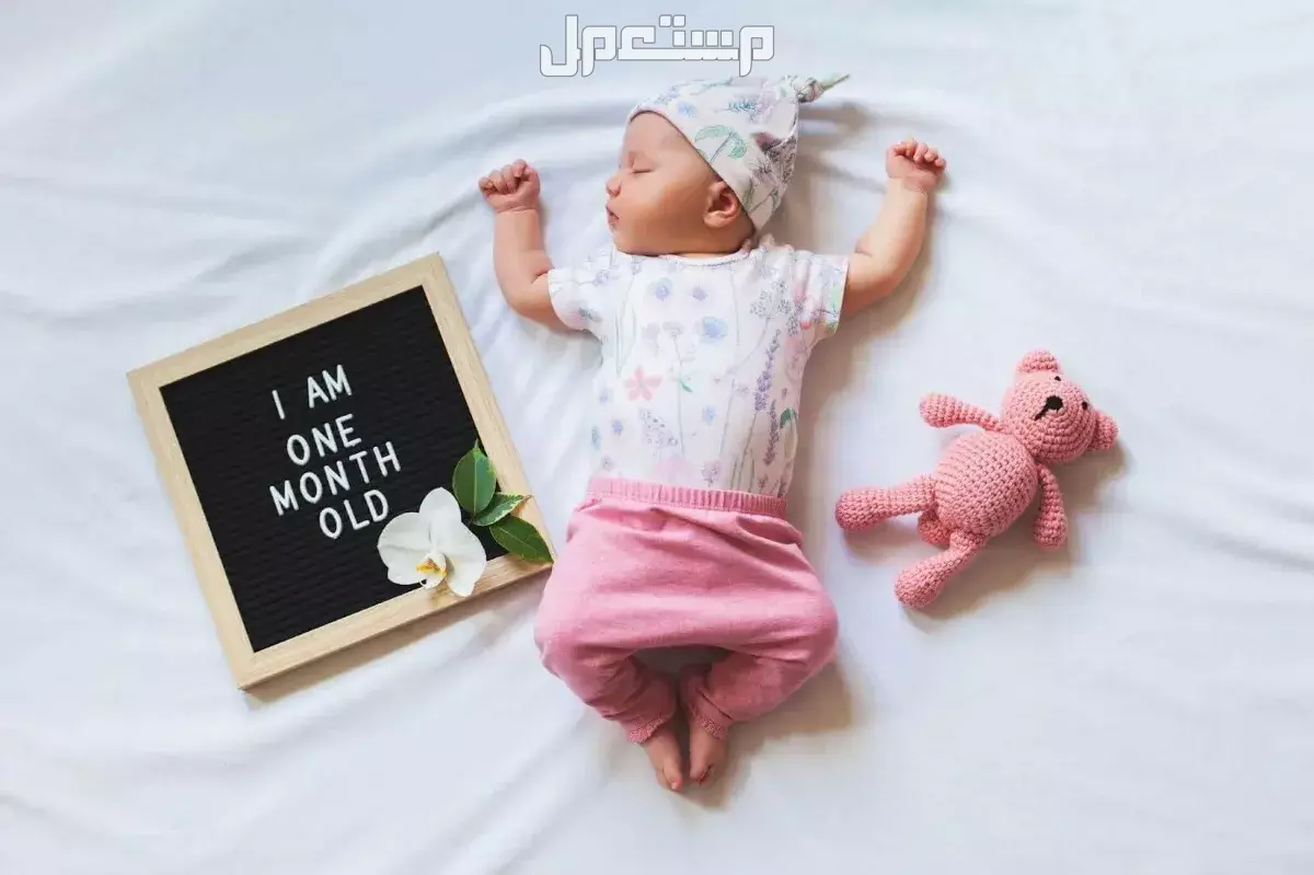 افكار تصوير اطفال بالأشهر أرقام افكار تصوير بيبي كل شهر صبي