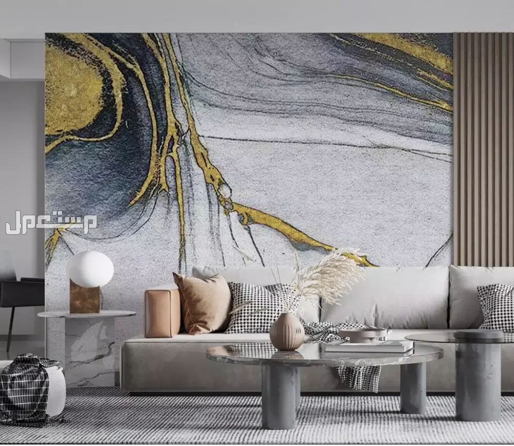 أحدث اشكال ورق الحائط 2025 أفكار وتصاميم أنيقة (صور) ورق حائط برسومات كبيرة