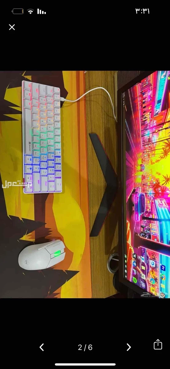 للبيع بي سي العاب بكامل اغراضه