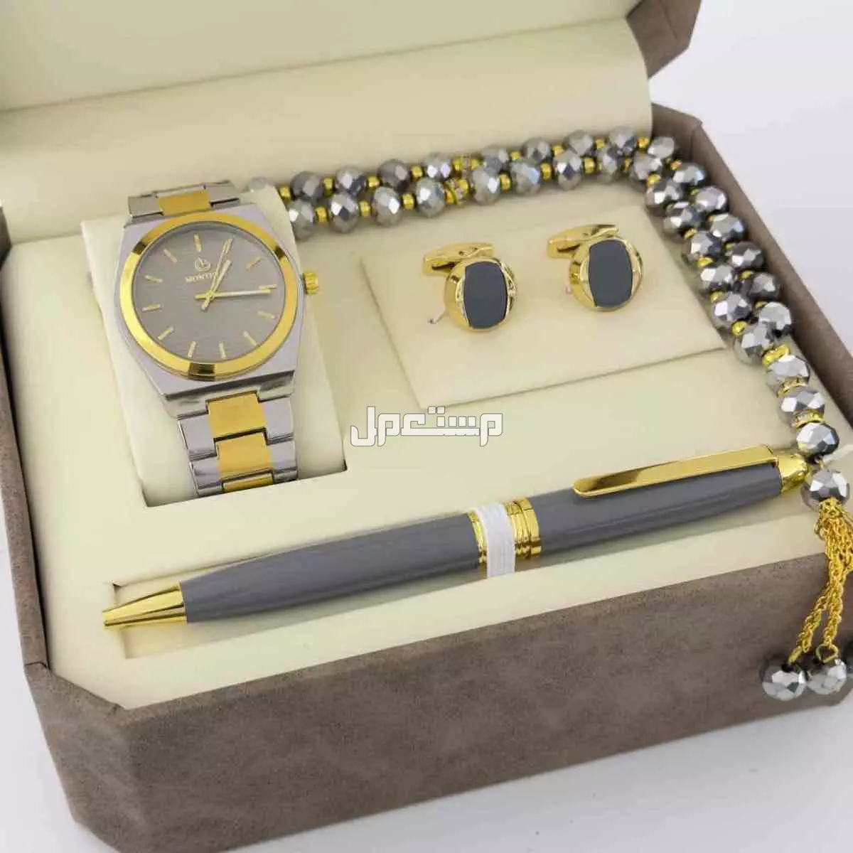 🌹عروضنا مستمره 🌹 عرضنا اليوم  🌹أطقم ساعات رجالي شكل ماركة 🌹الطقم يتكون من 🌹ساعة شكل ماركة ضد الماء 🌹ضمان سنه 🌹كبك 🌹قلم 🌹سبحه 🌹علبه وكيس كرتوني 🌹