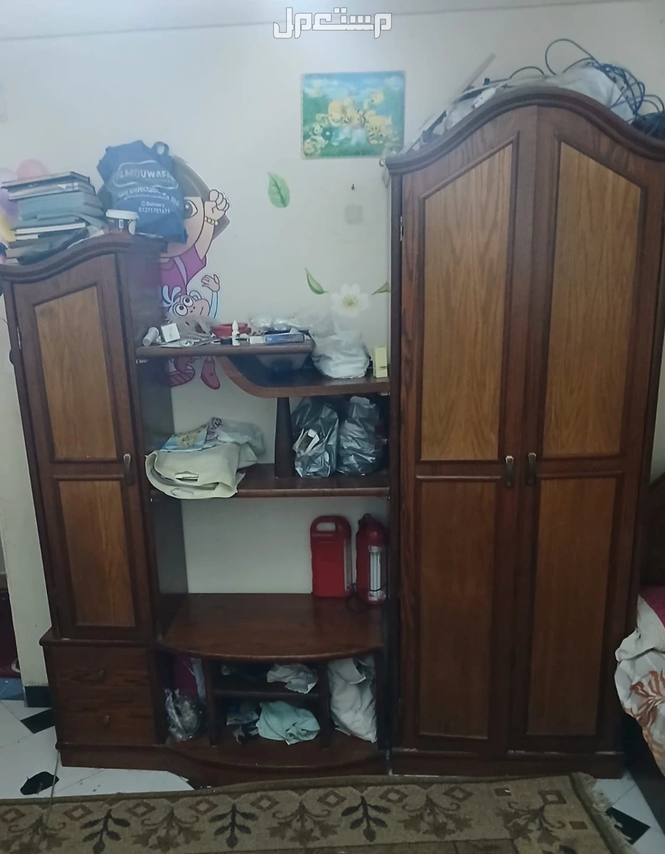 مكتبة عملية للبيع  في قسم أول المنتزة بسعر 2700 جنيه مصري