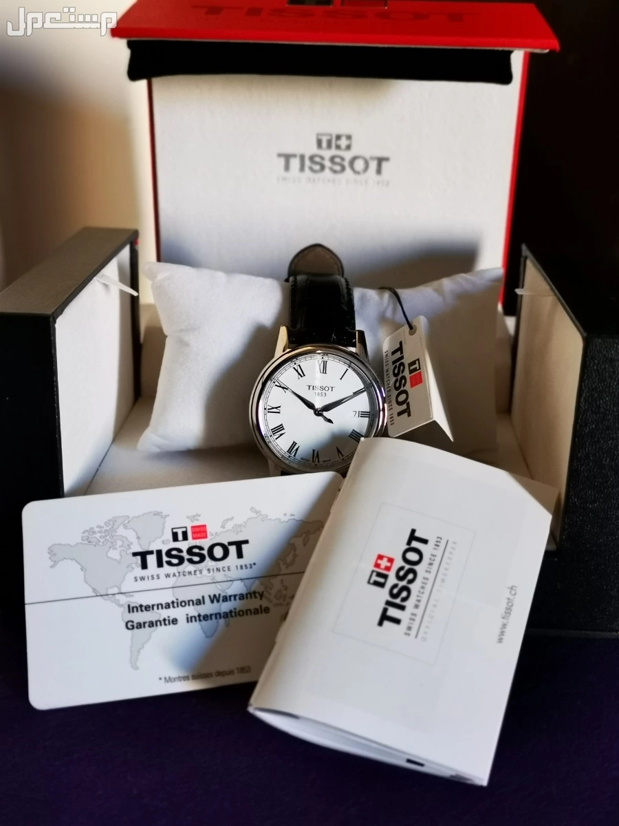 ساعة رجالي تيسوت tissot سويسرية أصلية  في جدة بسعر 950 ريال سعودي