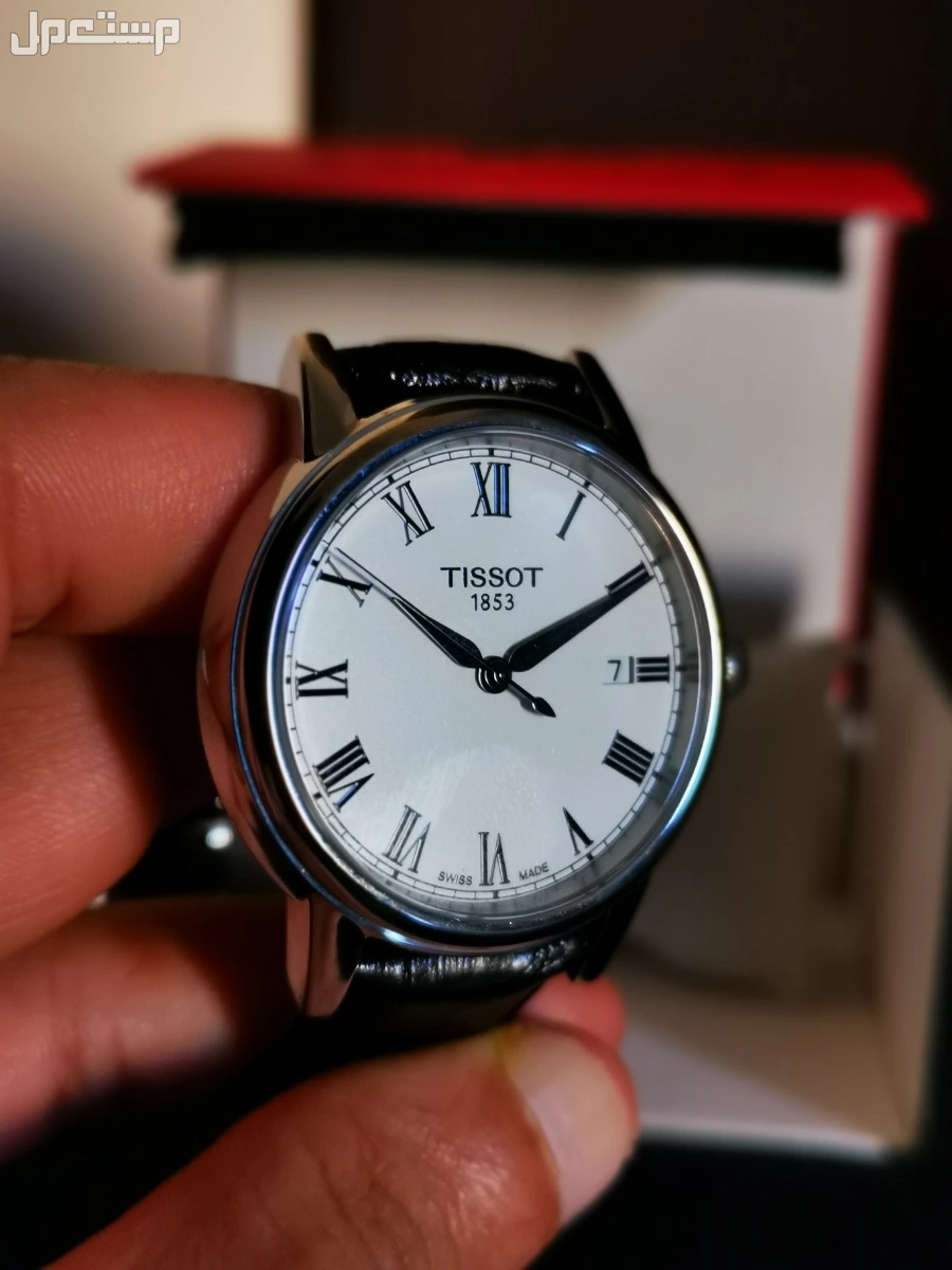 ساعة رجالي تيسوت tissot سويسرية أصلية  في جدة بسعر 950 ريال سعودي
