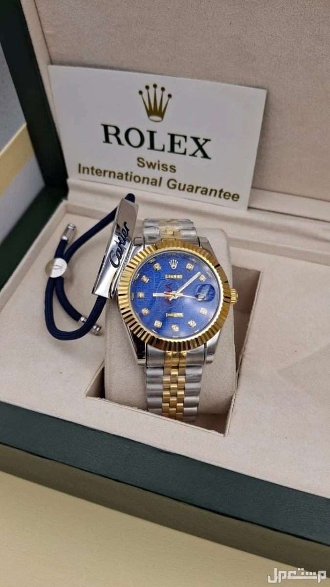 ✨✨✨✨✨✨ توفرت مجددا اطقم رجاليه  💥 ساعه رولكس رجالي ROLEX 💥سواره رجالي ماركه كارتير او مسيكاء  💥درجه أولى  💥 تاريخ 🔥 سعر 250ريال  ⚡ملحقات متوفره باالطلب  الرياض توصيل فوري