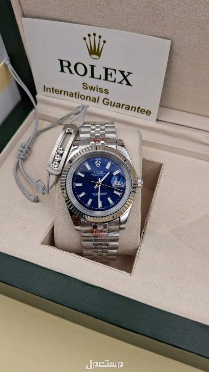 ✨✨✨✨✨✨ توفرت مجددا اطقم رجاليه  💥 ساعه رولكس رجالي ROLEX 💥سواره رجالي ماركه كارتير او مسيكاء  💥درجه أولى  💥 تاريخ 🔥 سعر 259ريال  ⚡ملحقات متوفره باالطلب  الرياض توصيل فوري