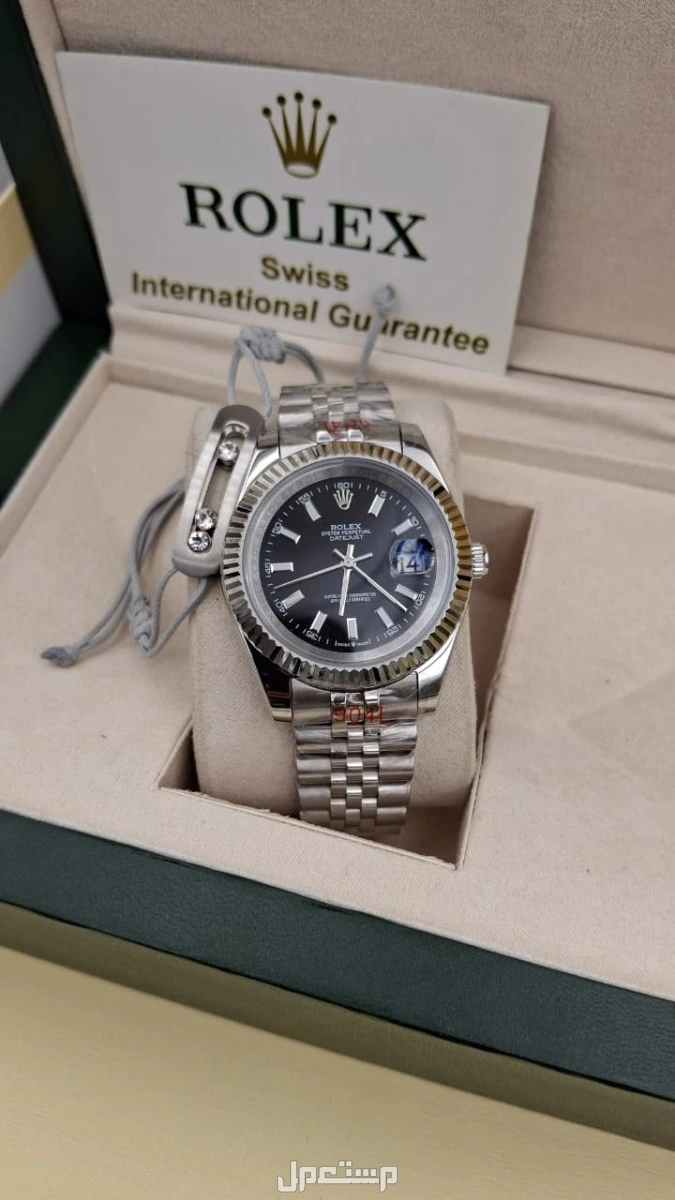 ✨✨✨✨✨✨ توفرت مجددا اطقم رجاليه  💥 ساعه رولكس رجالي ROLEX 💥سواره رجالي ماركه كارتير او مسيكاء  💥درجه أولى  💥 تاريخ 🔥 سعر 259ريال  ⚡ملحقات متوفره باالطلب  الرياض توصيل فوري