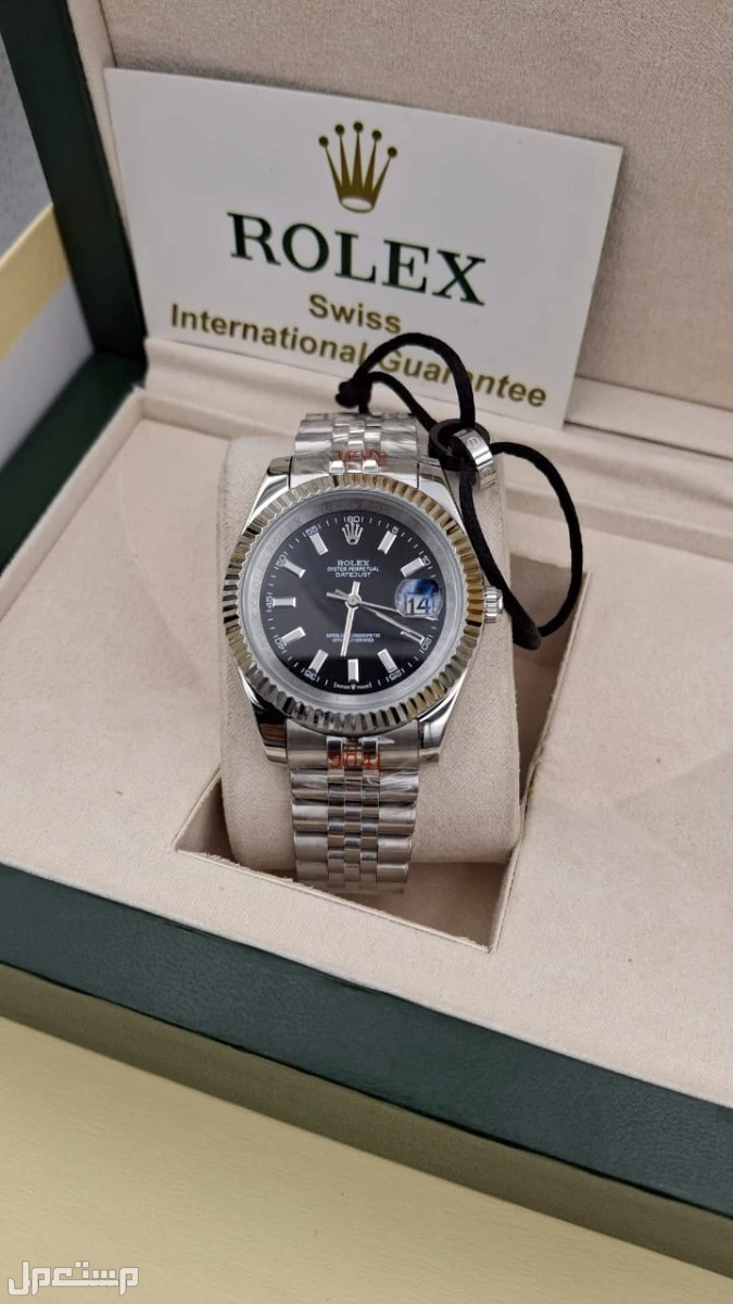 ✨✨✨✨✨✨ توفرت مجددا اطقم رجاليه  💥 ساعه رولكس رجالي ROLEX 💥سواره رجالي ماركه كارتير او مسيكاء  💥درجه أولى  💥 تاريخ 🔥 سعر 259ريال  ⚡ملحقات متوفره باالطلب  الرياض توصيل فوري
