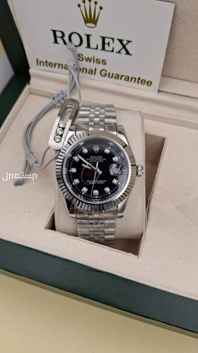 ✨✨✨✨✨✨ توفرت مجددا اطقم رجاليه  💥 ساعه رولكس رجالي ROLEX 💥سواره رجالي ماركه كارتير او مسيكاء  💥درجه أولى  💥 تاريخ 🔥 سعر 259ريال  ⚡ملحقات متوفره باالطلب  الرياض توصيل فوري