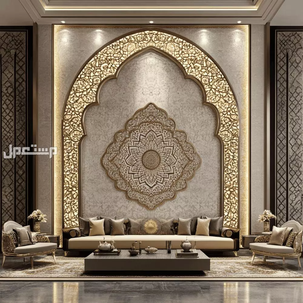كيفية تصميم مجلس عربي صغير بالصور ديكورات مجالس صغيرة