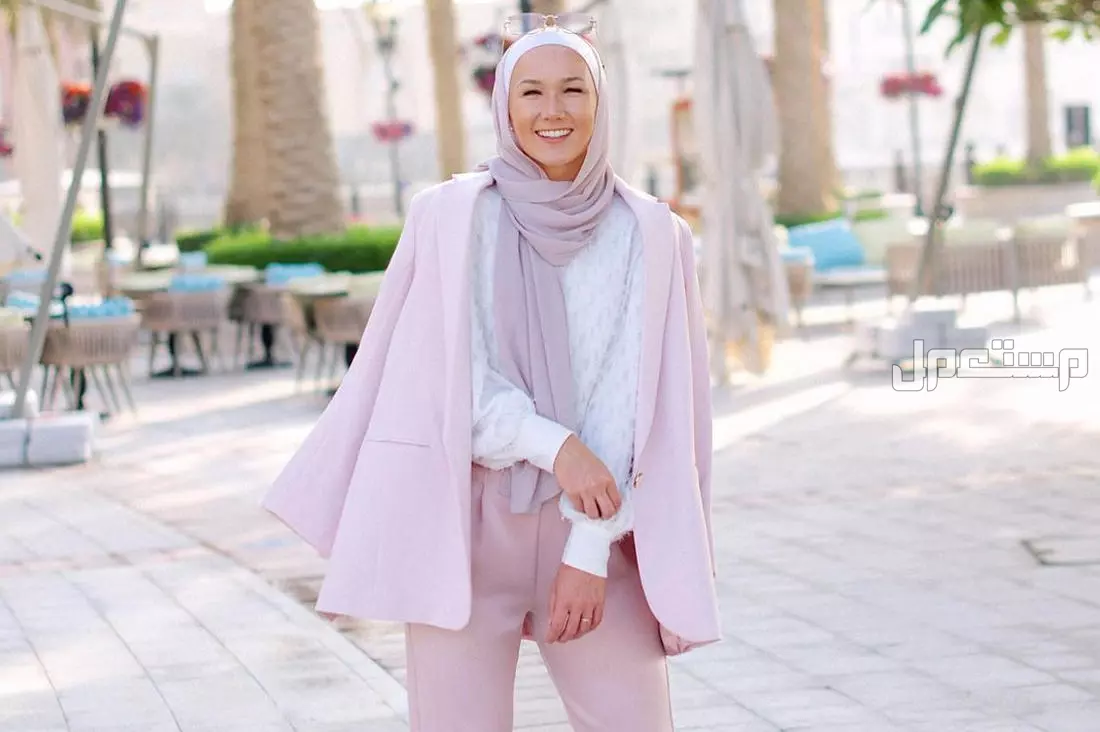 أحدث ستايلات البدل الحريمي للمناسبات والعمل البدلة المكونة من ثلاث قطع