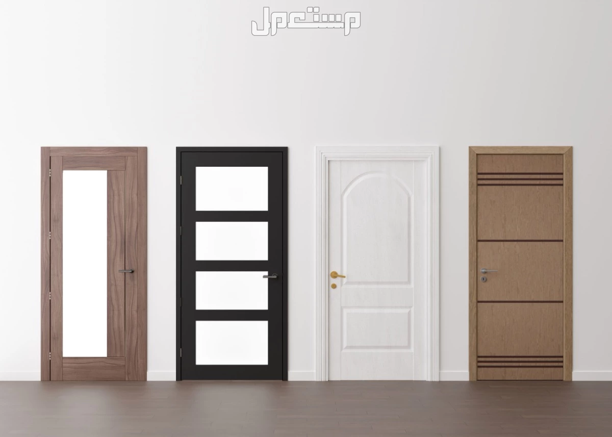 أحدث اشكال ابواب الشقق الخشب 2025 تصاميم عصرية جذابة أفضل تصاميم أبواب الشقق الخشبية