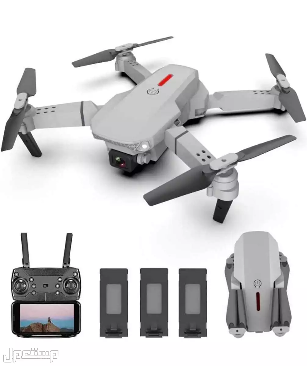 طائره دورون 3بطاريات دقه عاليه في التصوير والفيديو