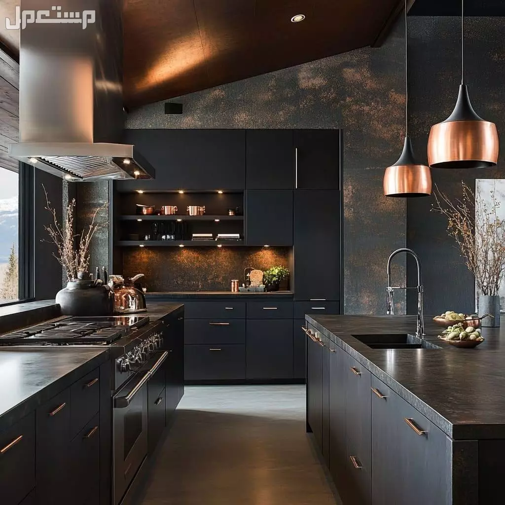 أسس تصاميم مطابخ​ حديثة 2025 عملية وبسيطة بالصور كيفية تصميم مطابخ حديثة