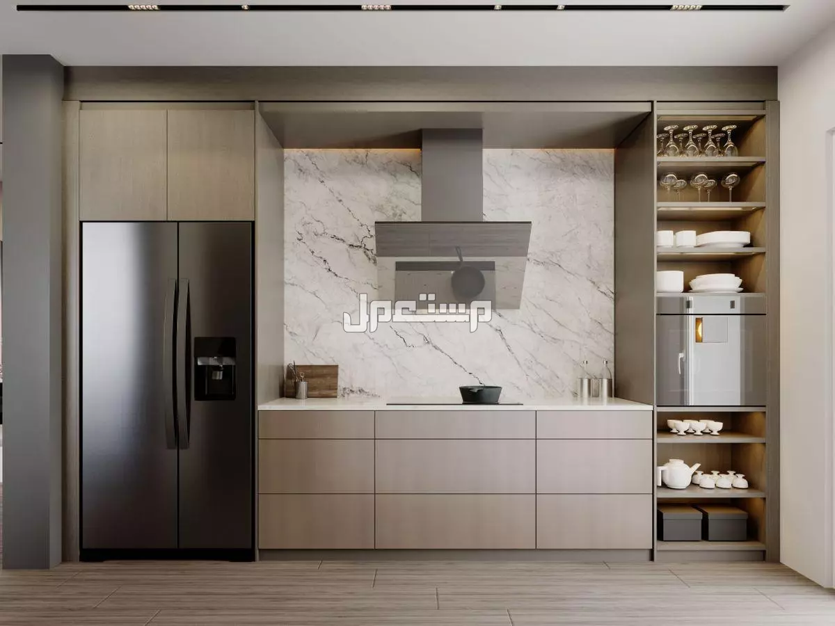 أسس تصاميم مطابخ​ حديثة 2025 عملية وبسيطة بالصور خطوات تصميم المطابخ