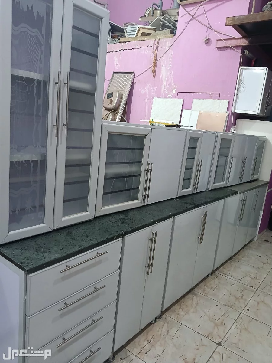 مطابخ مستعمله تشبه الجديد  في الرياض بسعر ألف ريال سعودي