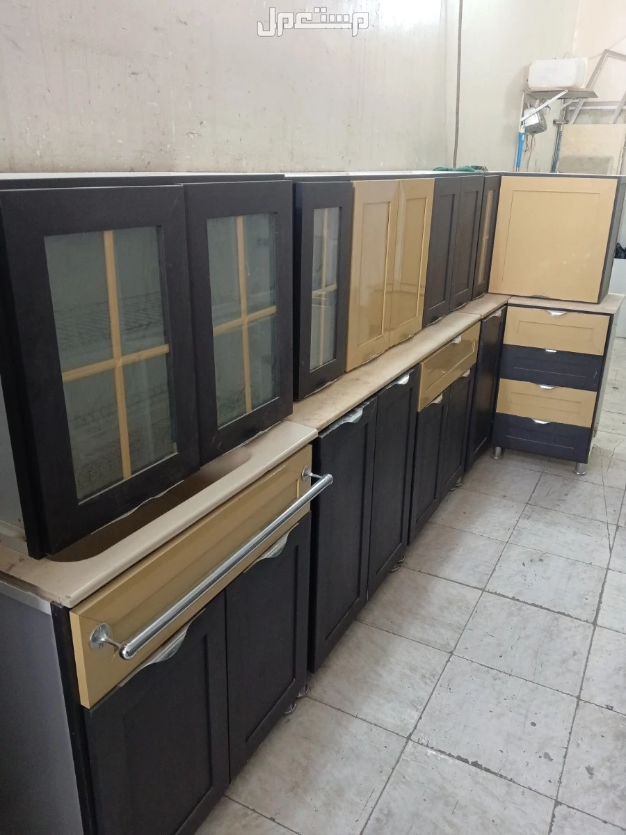 مطابخ مستعمله تشبه الجديد  في الرياض بسعر ألف ريال سعودي