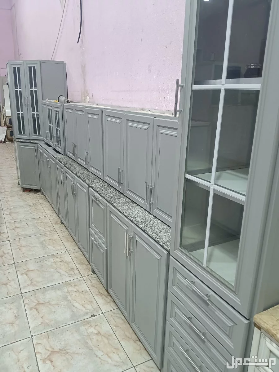مطابخ مستعمله تشبه الجديد  في الرياض بسعر ألف ريال سعودي