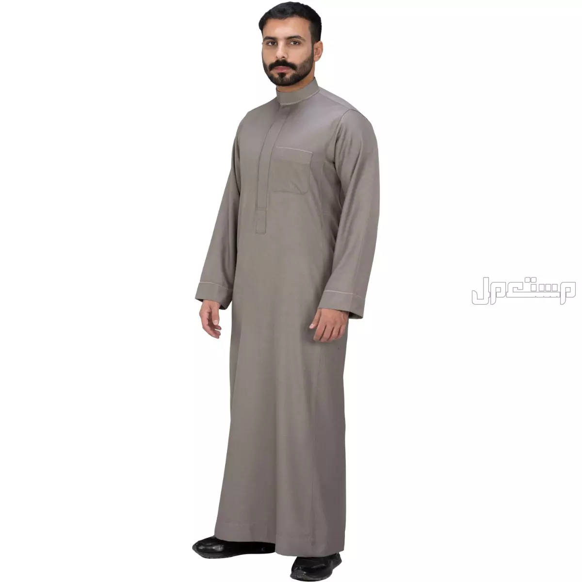أفضل لون ثوب شتوي رجالي.. وكيفية اختياره بالتفصيل ثوب شتوي رمادي