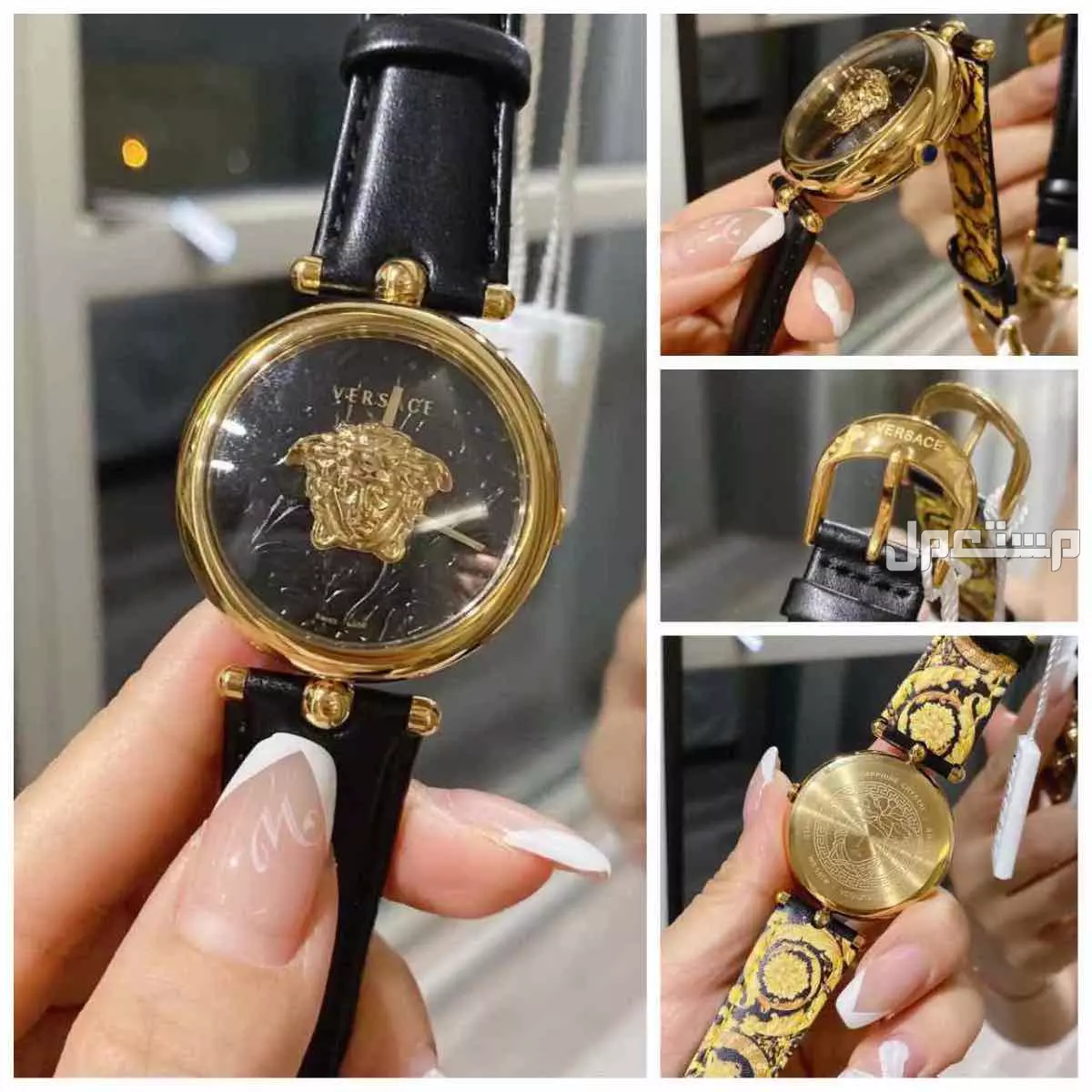 ساعه ماركة فرزاتشي 💎. موديلات نسائي مميزه الأكثر طلباً 🔥 . درجه اولى السير استيل نظيف + جلد ناعم ✅ تقليد درجه اولى - طبق الأصل تماماً💎 .  الرياض