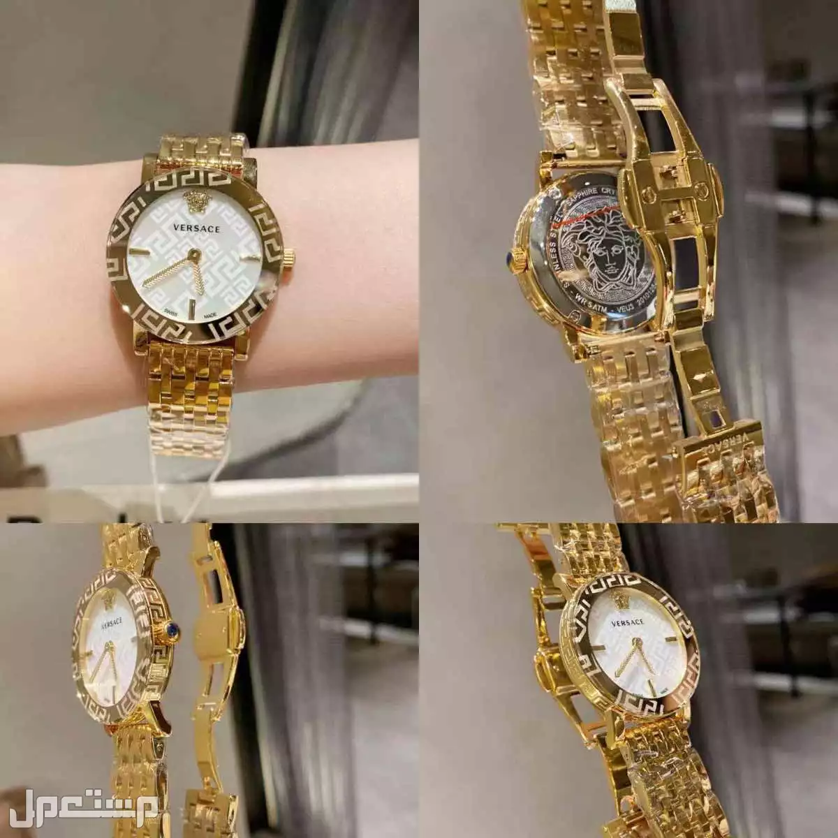 ساعه ماركة فرزاتشي 💎. موديلات نسائي مميزه الأكثر طلباً 🔥 . درجه اولى السير استيل نظيف + جلد ناعم ✅ تقليد درجه اولى - طبق الأصل تماماً💎 .  الرياض