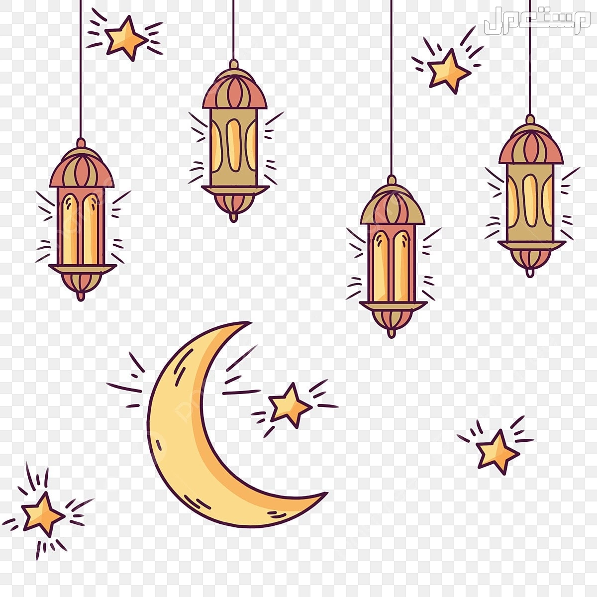 صور تصاميم رمضان للتصميم والكتابة عليها 2025 للعائلة والأصدقاء أجمل صور تصاميم رمضان للتصميم