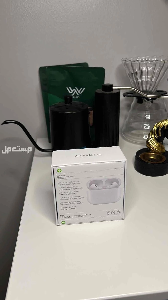 سماعة ايربودز الجيل الثاني عزل ضوضاء ب 450