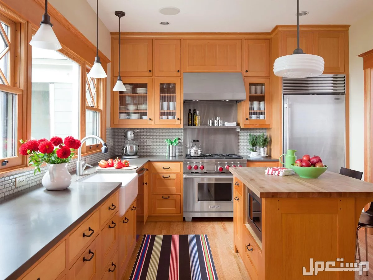 صور ديكورات مطابخ كلاسيك 2025 بتصاميم حديثة أنيقة تصميم المطبخ الكلاسيك