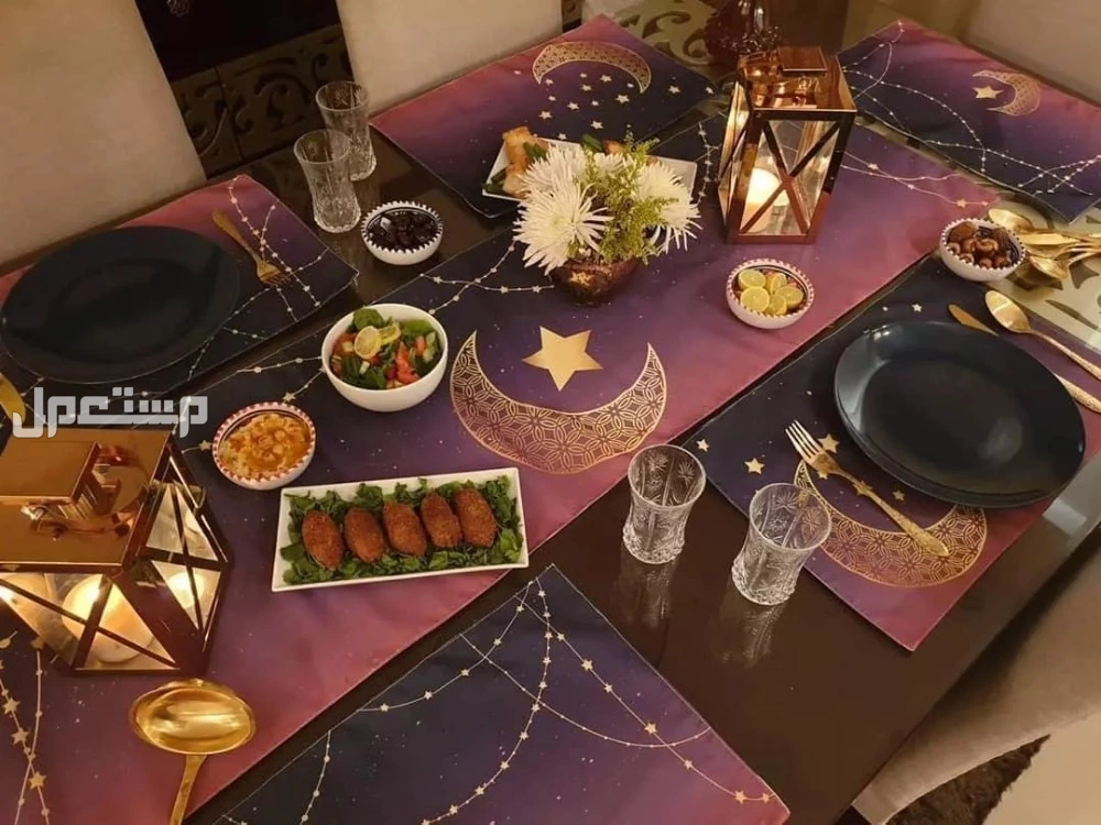 أشكال ديكور شهر رمضان في غرفة السفرة ديكور شهر رمضان في غرفة السفرة