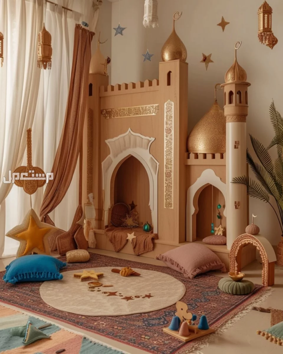 أشكال ديكور شهر رمضان في غرفة السفرة تزيين غرفة الأطفال