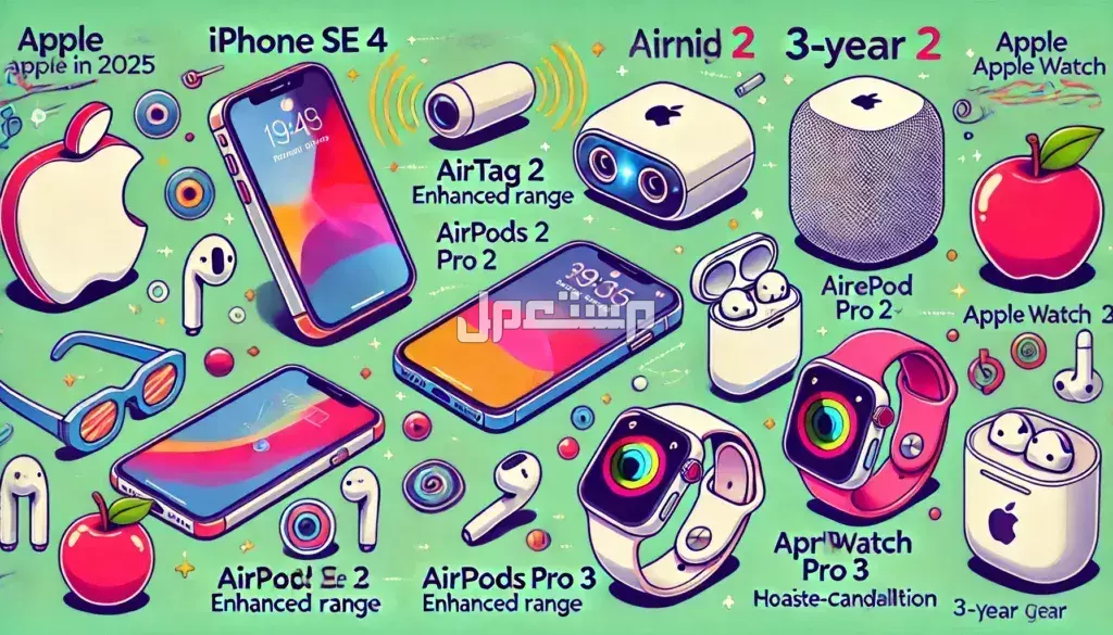 أبرز هواتف ومنتجات أبل 2025.. 10 أجهزة منتظرة من Apple هذا العام أبرز المنتجات المتوقعة من أبل لعام 2025