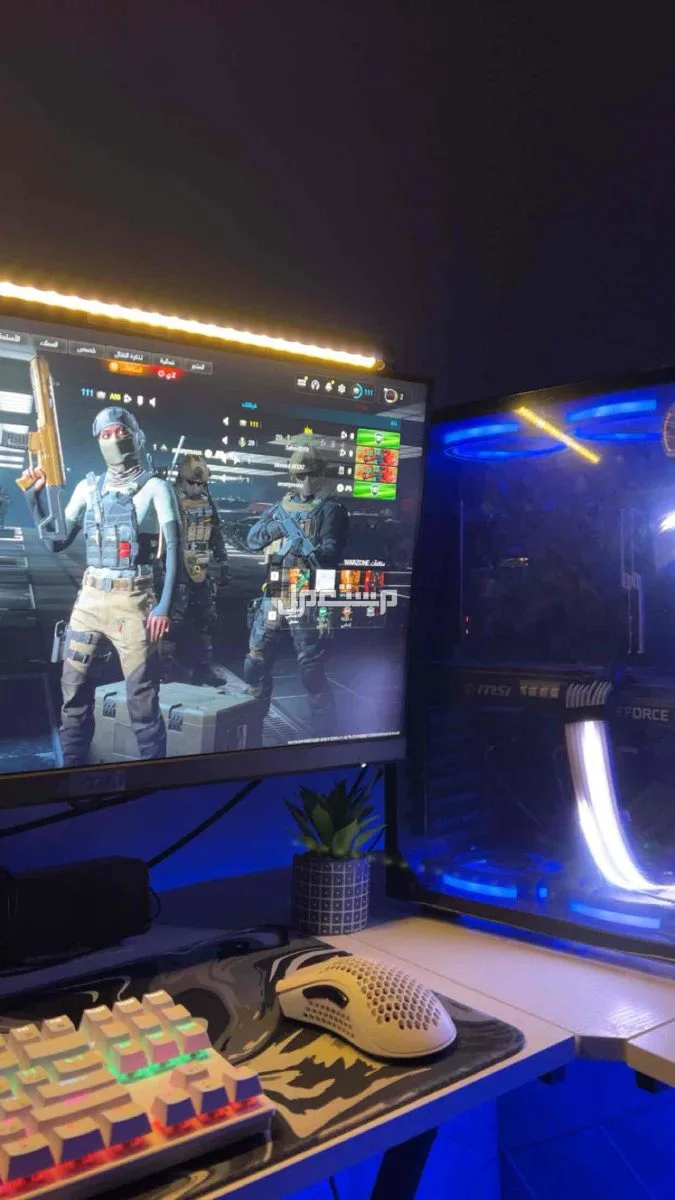 بي سي قيمنق للبيع كرت 3060 في تبوك