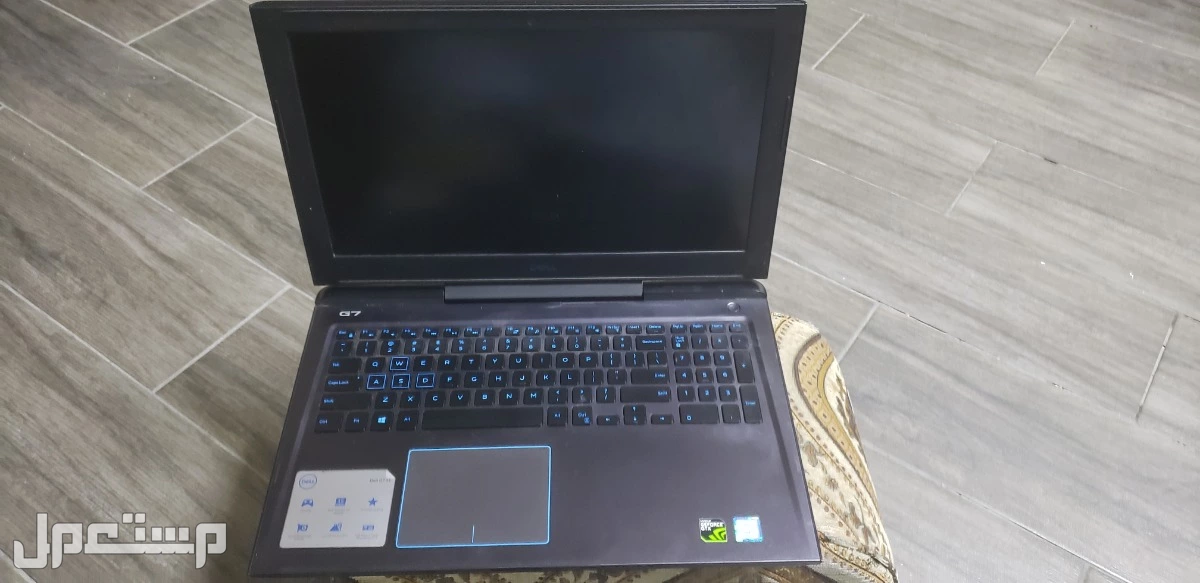 لابتوب ديل جيمينج بمعالج i7 وذاكرة 16GB بحالة ممتازة في مكة المكرمة بسعر 1500 ريال سعودي