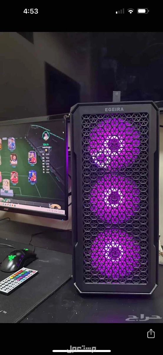 بي سي rtx 3050 للبيع مستعجل ب1900 قابل للتفاوض ماركة أخرى في الطائف بسعر 1900 ريال سعودي