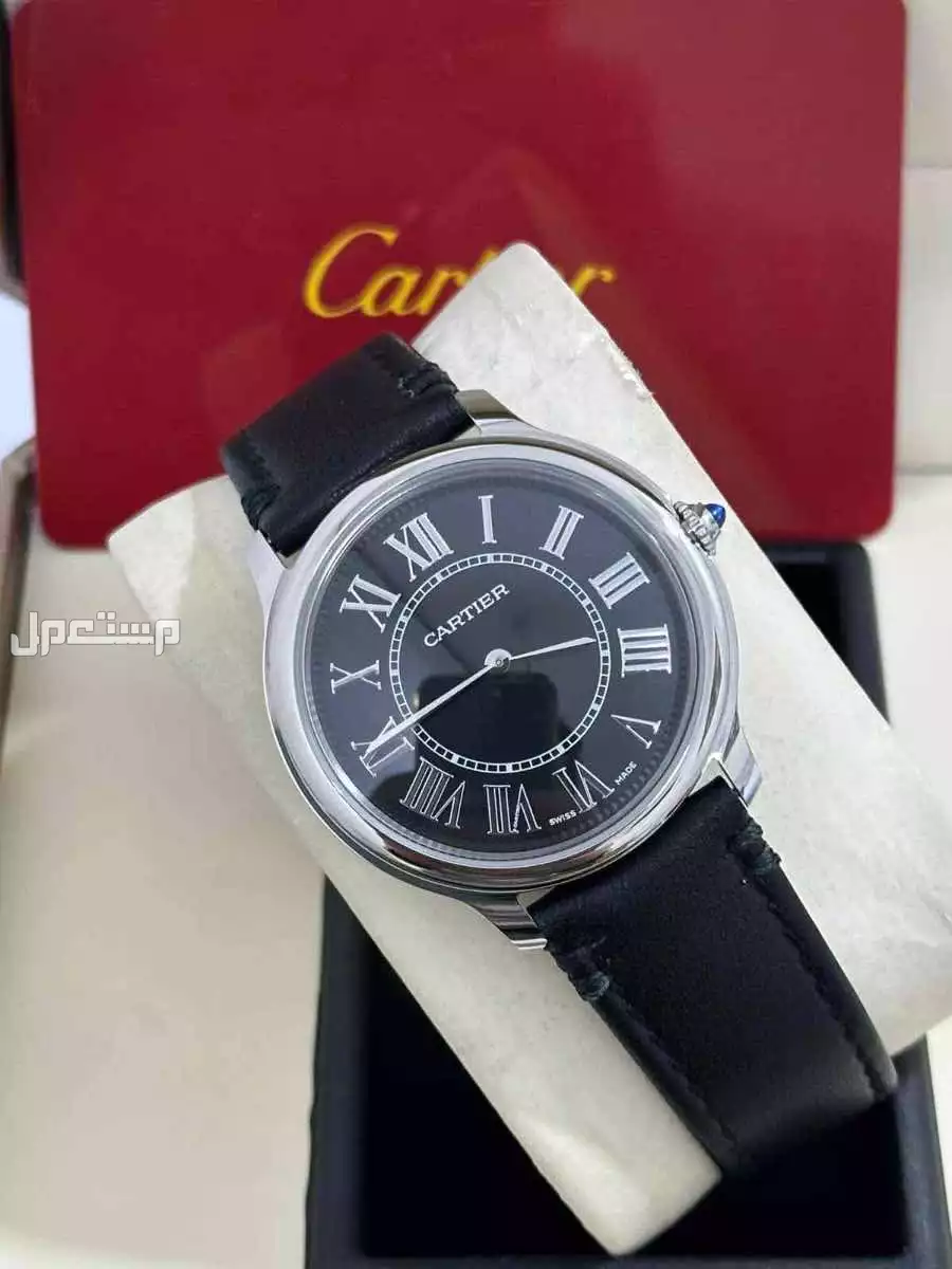 ساعات رجالي كارتير جلد ماستر كوالتي