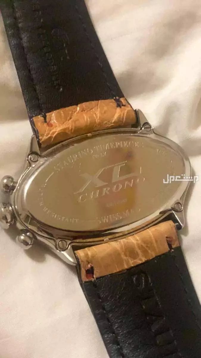 ساعة الماس اصلية جلد للبيع جدة بسعر 6000 الاف ريال