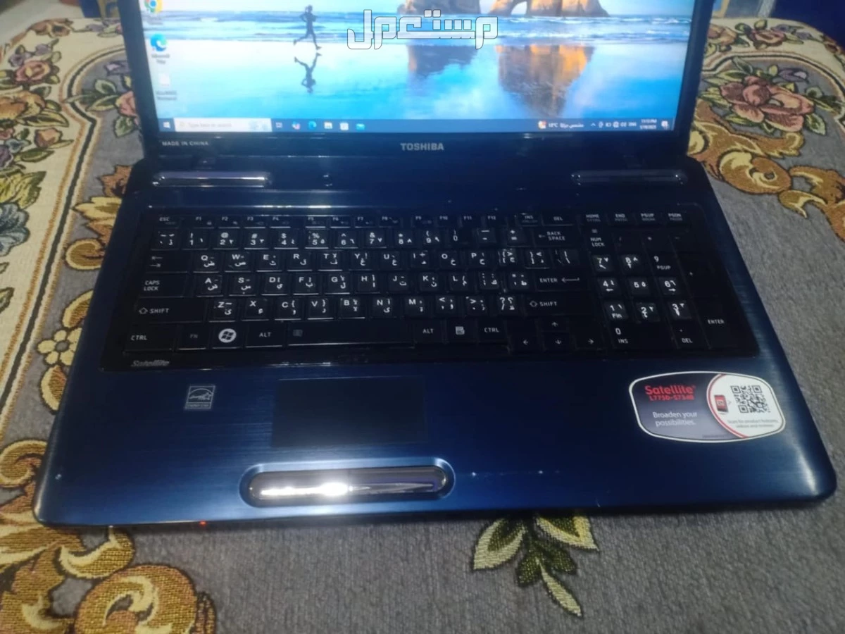 "لابتوب Toshiba بشاشة 17 بوصة، معالج AMD A6، رامات 16 جيجا، وكارت شاشة خارجي – أداء خرافي!"