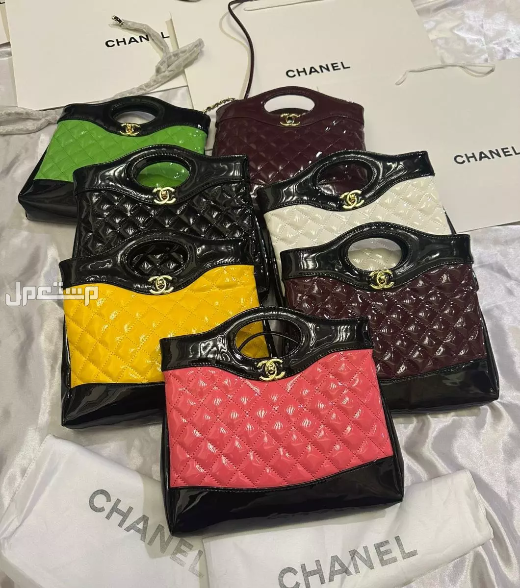 شنط ماركة شانيل ماستر كوالتي 6 الوان