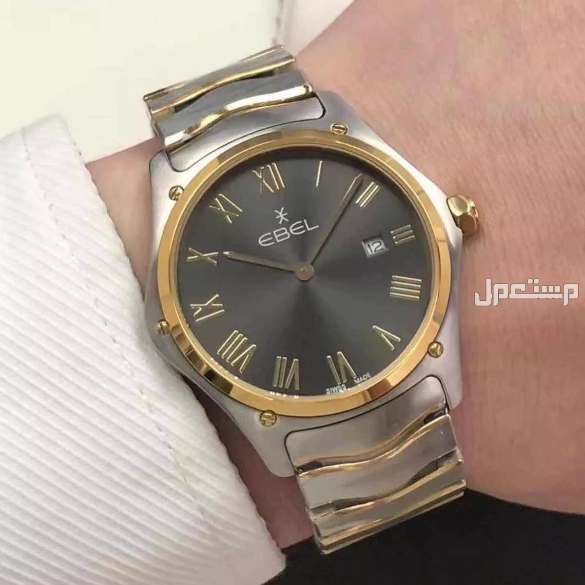 جديدنا ساعه ماركة ايبل  💎. موديل رجالي مميز جداً 🔥 . السير استيل ناعم  تقليد درجه اولى - فخمه جداً وجوده عاليه . مقاس 40mm رجالي .