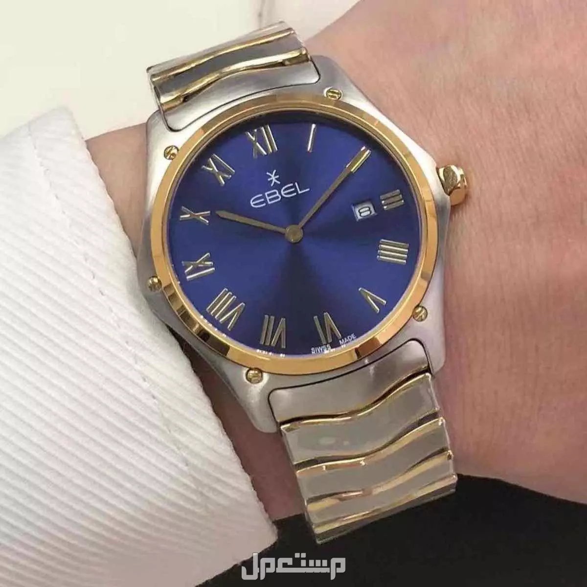 جديدنا ساعه ماركة ايبل  💎. موديل رجالي مميز جداً 🔥 . السير استيل ناعم  تقليد درجه اولى - فخمه جداً وجوده عاليه . مقاس 40mm رجالي .
