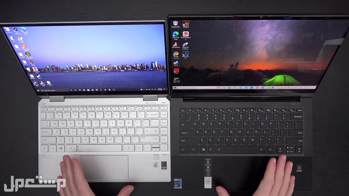 مقارنة شاملة بين لاب توب HP و Lenovo.. أيهما أفضل؟ لاب توب HP و Lenovo