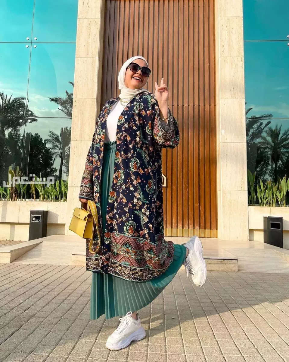 أجمل 10 موديلات تنانير طويلة للمحجبات تنورة جينز طويلة للمحجبات