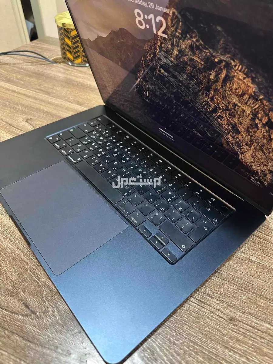 ابل ماك بوك اير M3 2024 256gb "15  ازرق فلكي جديد مع ضمان اكسترا 3س
