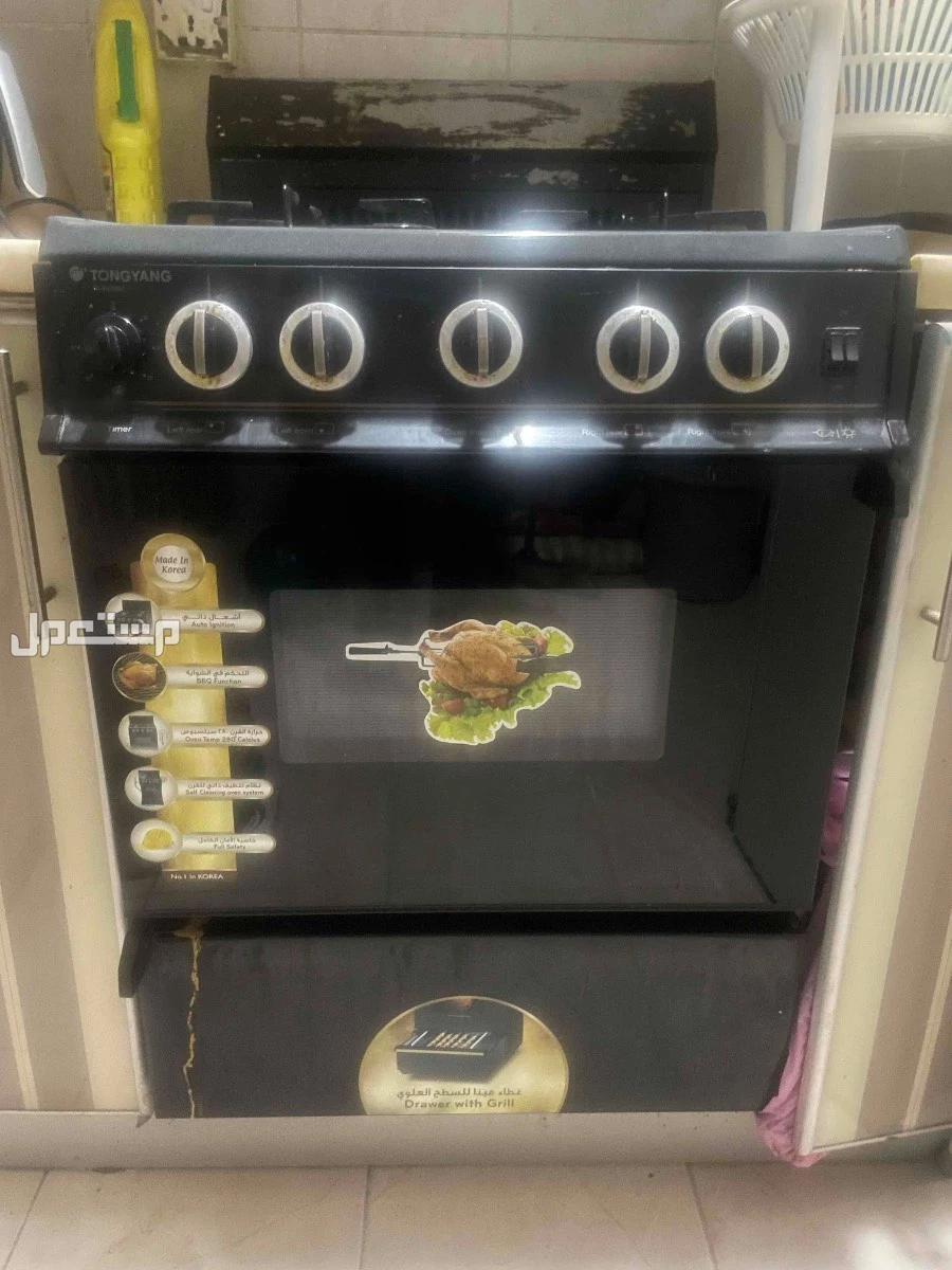 بوتجاز وفرن 4 عيون مستعمل في جدة بسعر 350 ريال سعودي