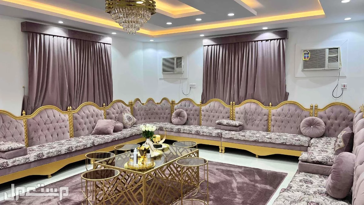 كنب جديد ونظيف مقاسه 7ب 5 في حفرالباطن والبيع 2200
